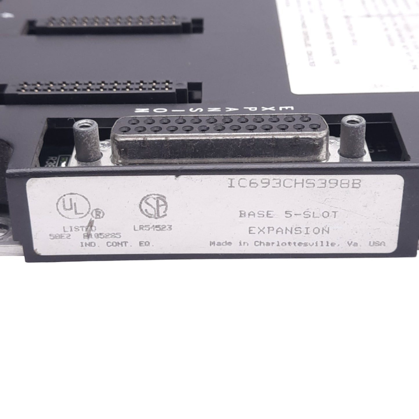 Used GE Fanuc IC693CHS398B Expansion Base Unit, 5-Slot, 5VDC, for 90-30 PLC
