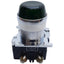 Used Cutler-Hammer 10250T63H Pilot Light, Green Lens, ø30.5mm, 120V AC *No Bulb*