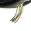 Used Yokogawa WU40-LH10 Conductivity Cell Sensor Cable 6+PE DIN to Flying Leads, 10m