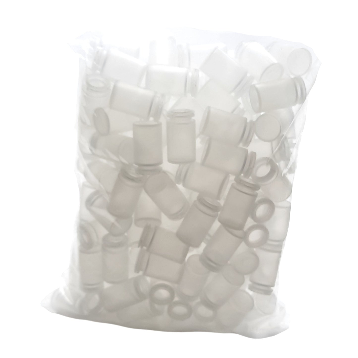 New – Open box Lot of 150 Amcor P21813 Round Serum Bottles 3.50cc/ml, ø0.817" x 1.417in