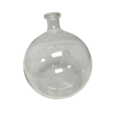 New – Open box Chemglass CG-1334-X52 5 Liter Round Bottom Flask For Rotary Evaporator