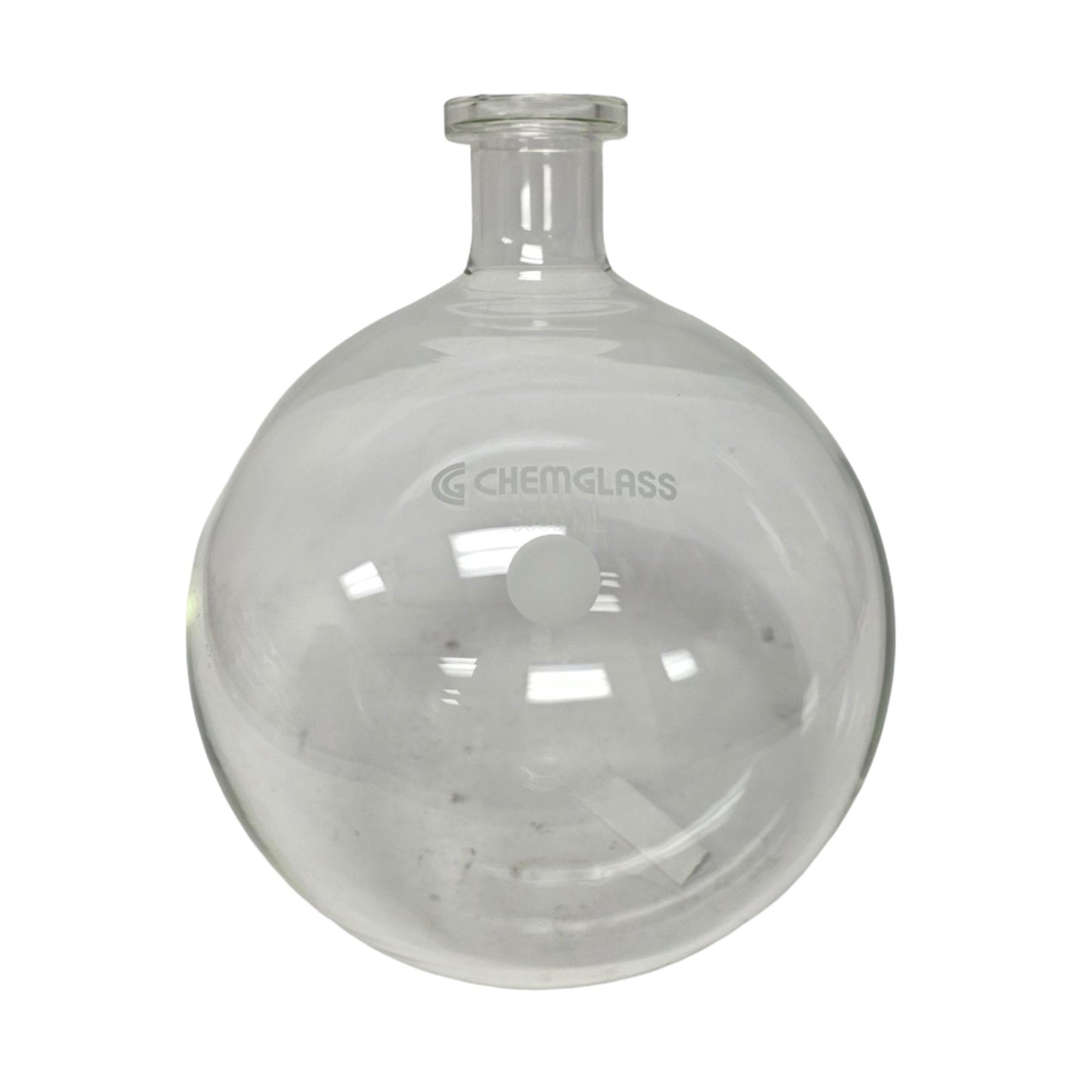 New – Open box Chemglass CG-1334-X52 5 Liter Round Bottom Flask For Rotary Evaporator