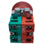 Used Teknic 2AMPP4 Emergency Stop Push-Pull Button, Maintained, 1NO-1NC, 10A 500V AC