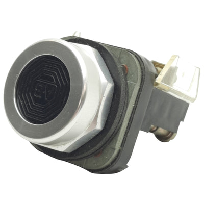 Used Allen Bradley 800TC-A2A Momentary Black Push Button ø30mm, 1NO+1NC, 600VAC