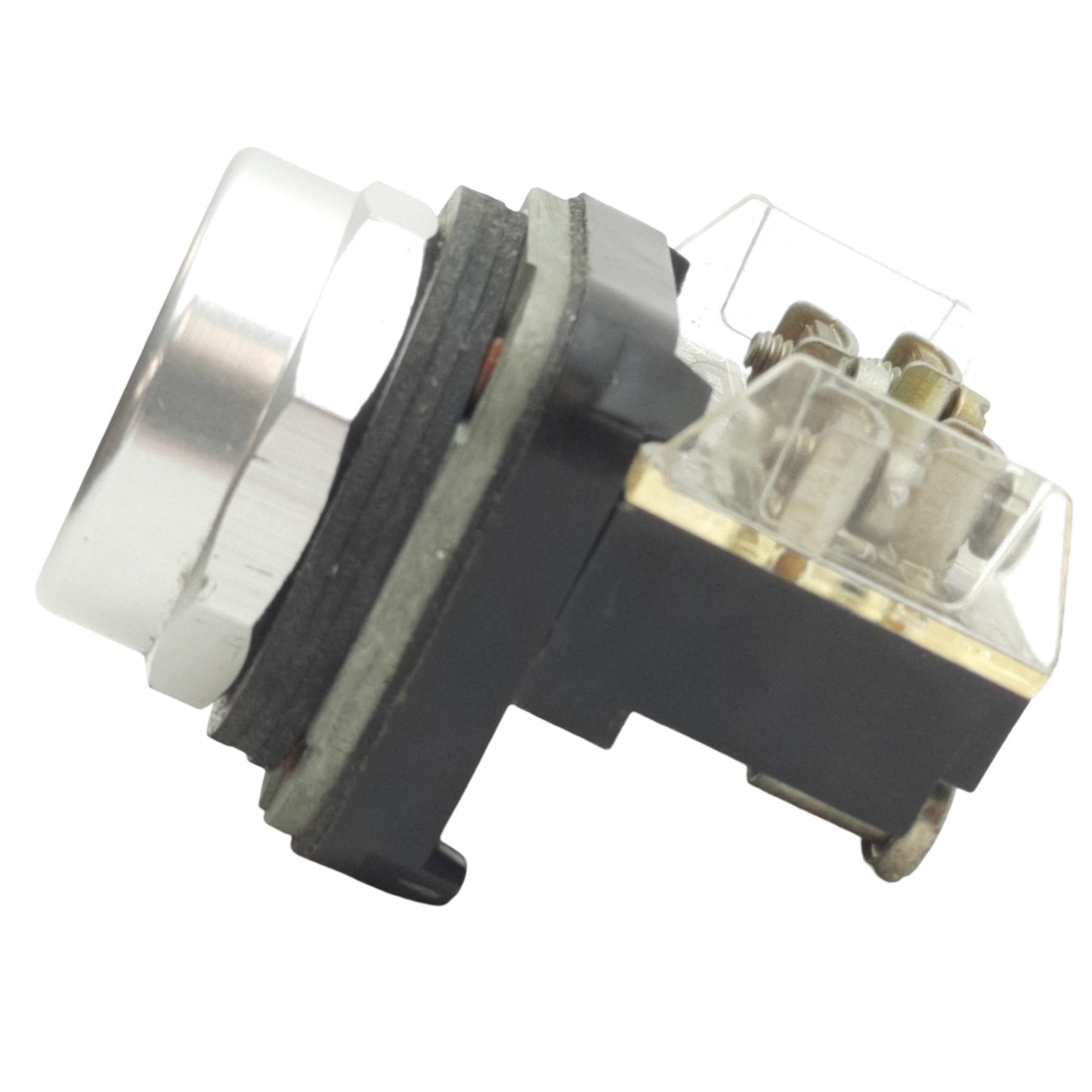 Used Allen Bradley 800TC-A2A Momentary Black Push Button ø30mm, 1NO+1NC, 600VAC