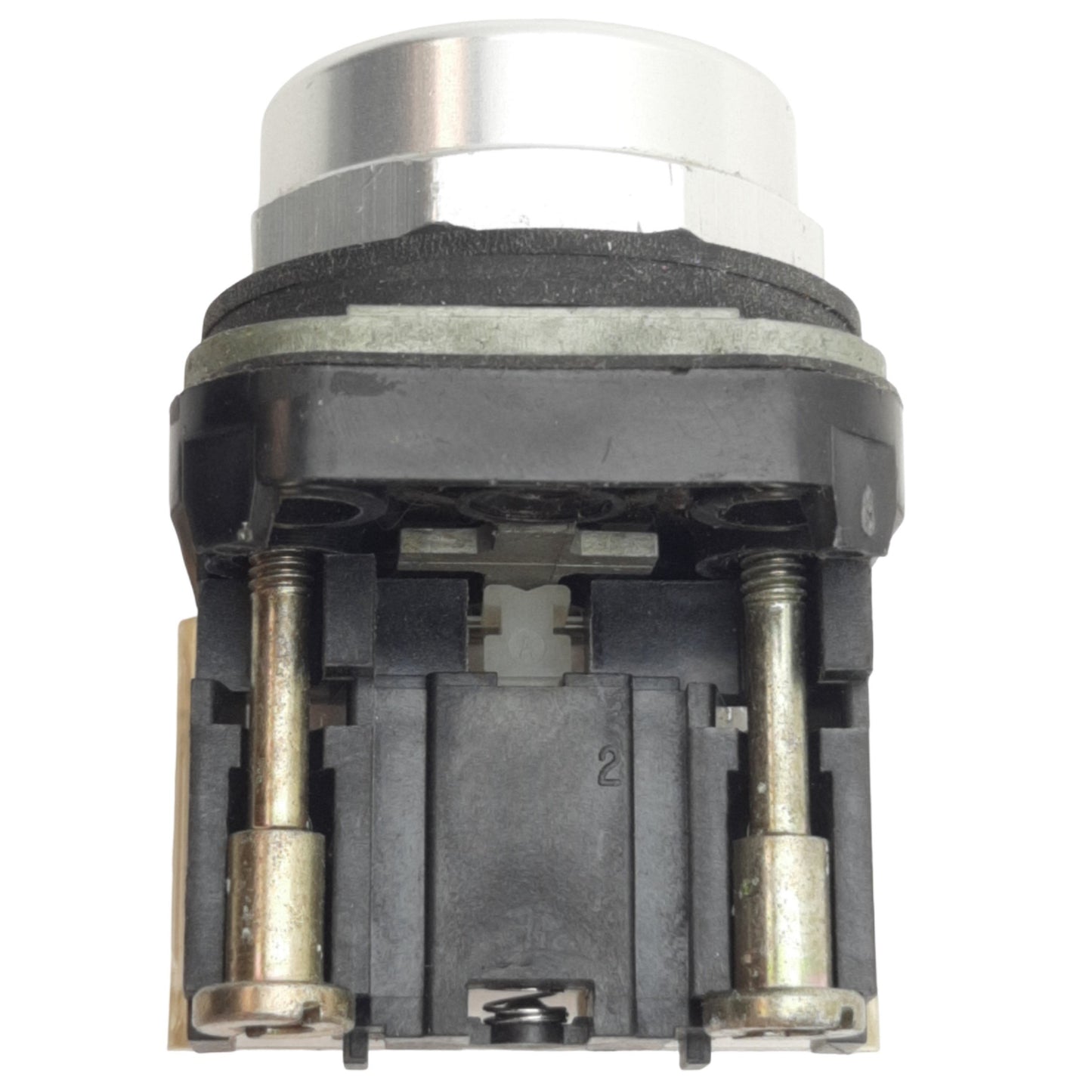 Used Allen Bradley 800TC-A2A Momentary Black Push Button ø30mm, 1NO+1NC, 600VAC