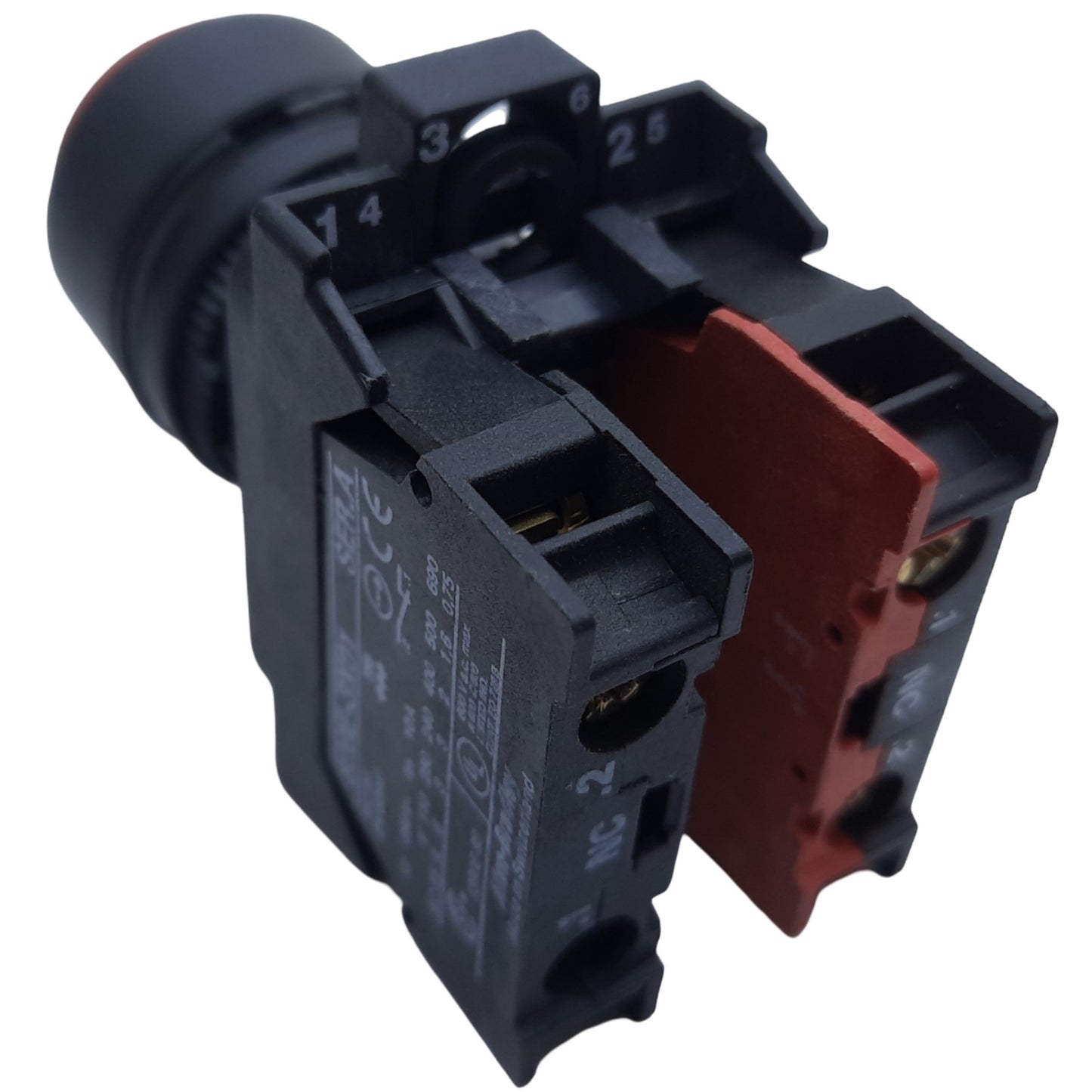 Used Allen Bradley 800EP-E4 Push Button, Momentary, ø22.5mm, 2NC, 10A 690V AC