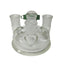 New – Open box Chemglass CG-1946-50 Reaction Vessel Lid 5-Neck 200mm Flange, 3x 45/40, 1x 60mm