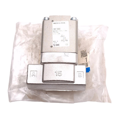 New SMC VNB201CS-N10A Process Valve, Normally Closed 2-Port -101kPa~0.5MPa 3/8in NPT