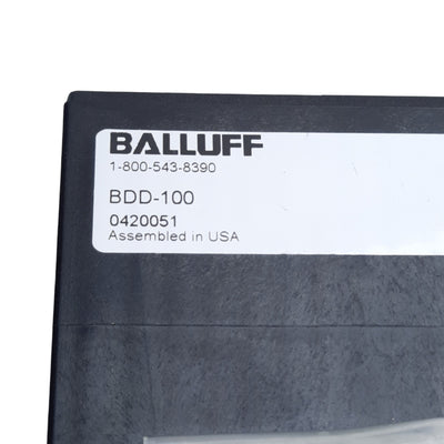 New – Open box Balluff BDD-100 Micropulse Transducer Display, 0.002in Resolution, RS-232