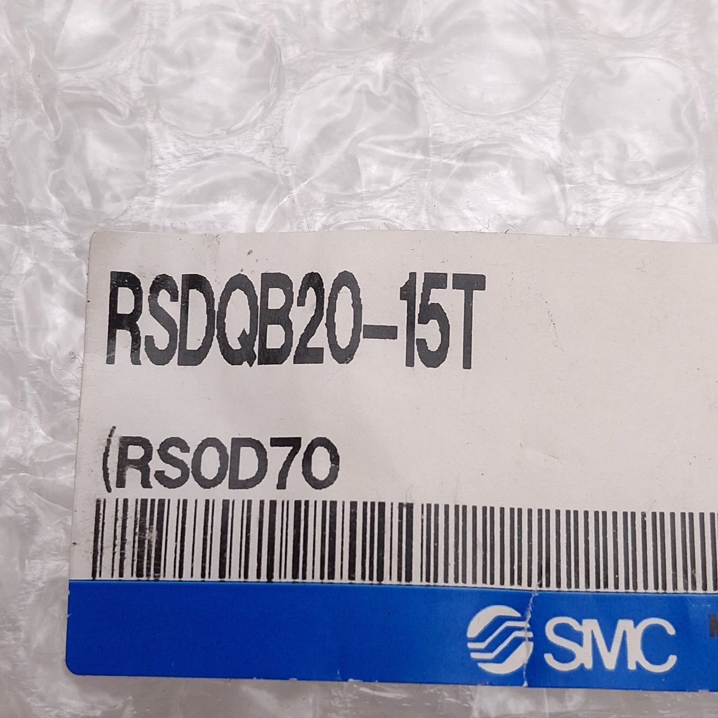 New SMC RSDQB20-15T Stopper Cylinder, Single Acting, ø20mm Bore, 15mm Stroke, Rc1/8