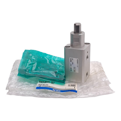 New SMC RSDQB20-15T Stopper Cylinder, Single Acting, ø20mm Bore, 15mm Stroke, Rc1/8