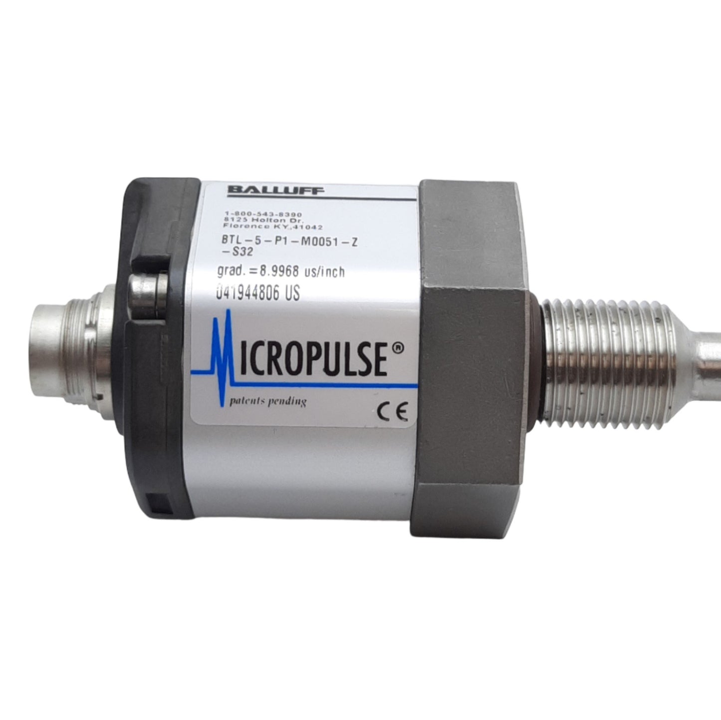 New – Open box Balluff BTL-5-P1-M0051-Z-S32 Micropulse Linear Transducer, Digital Output, 51mm