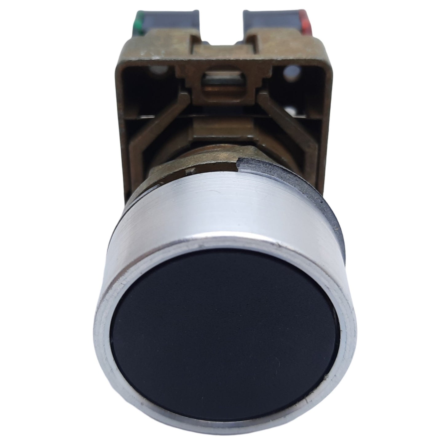 Used Allen Bradley 800ES-F2 Push Button Momentary, Black, 1NO-1NC, 10A 600V AC/DC