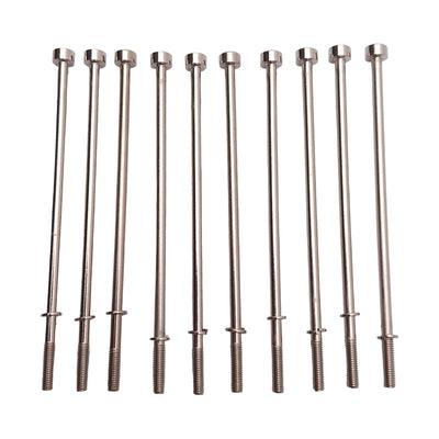 New Lot of 10 SMC AXT632-17-13 Mounting Screw For VQ4000 Solenoid Valves, M3x78