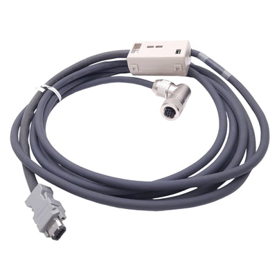 New Yaskawa JZSP-C7PA2N-03P75-E-G6 Encoder Cable for Sigma-7, FireWire to M12 8-Pin