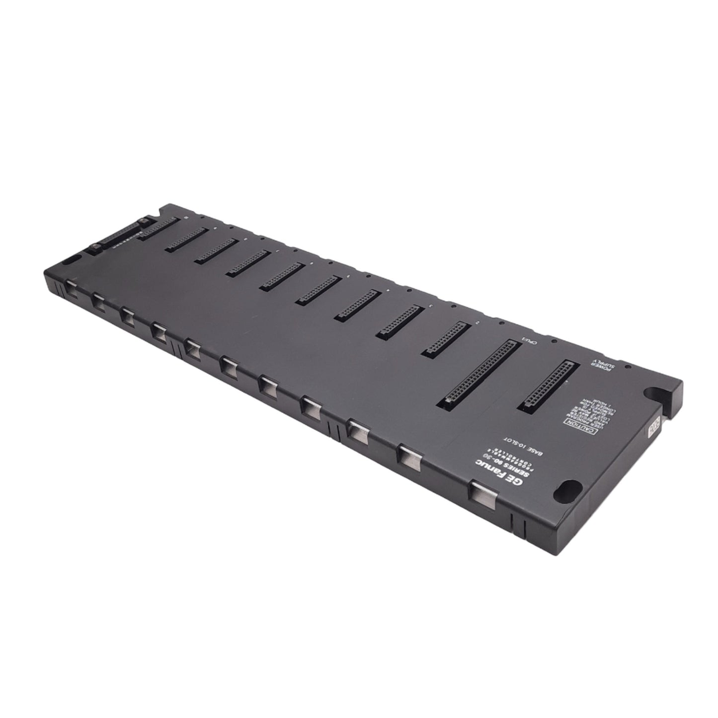 Used GE Fanuc IC693CHS391C Base I/O Rack for 90-30 Series PLC, 10-Slot, 5VDC