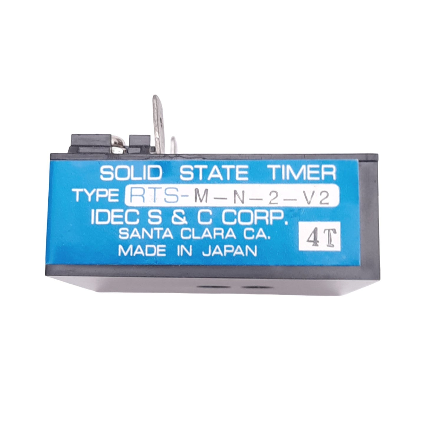 New IDEC RTS-M-N-2-V2 Solid State Timer Module, 1-630s Delay, 24VAC/DC, 0.02-1A Max