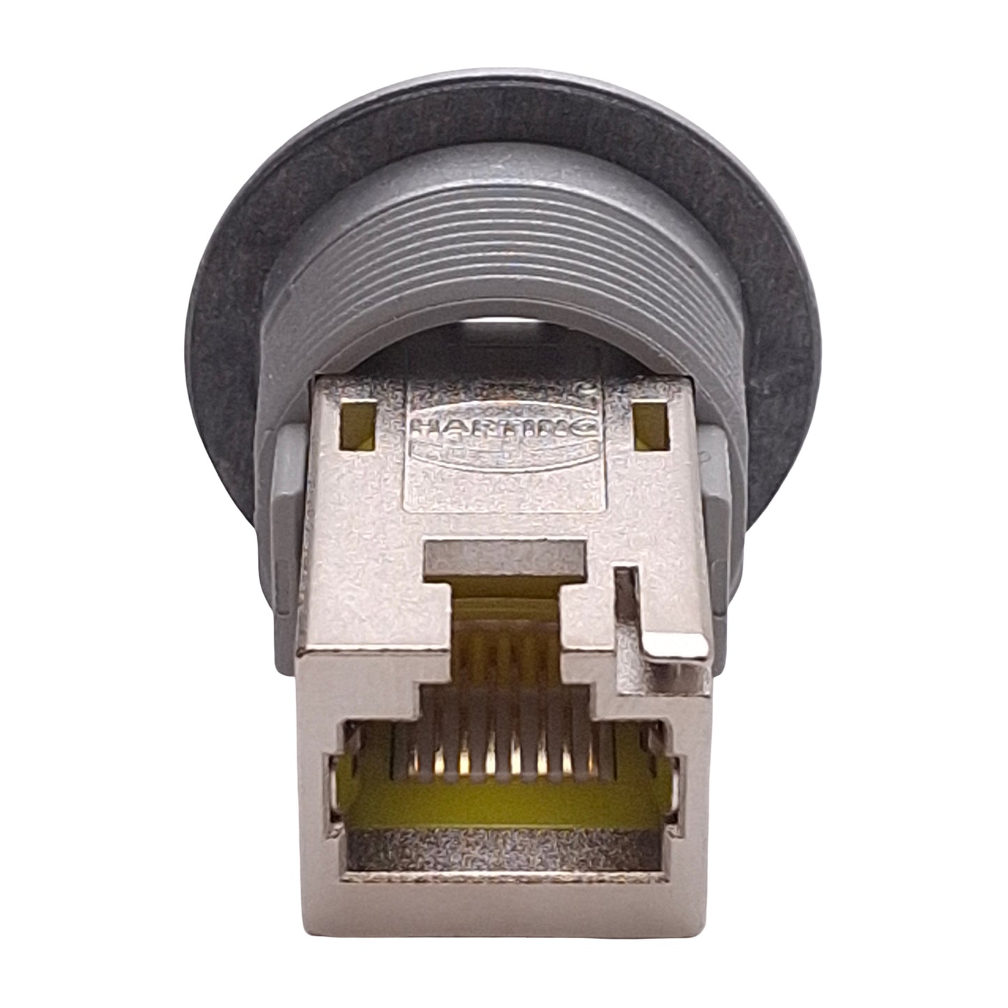 New Harting 09454521560 Har-Port RJ45 Cat 6 Port, Panel Mount, Fully Shielded