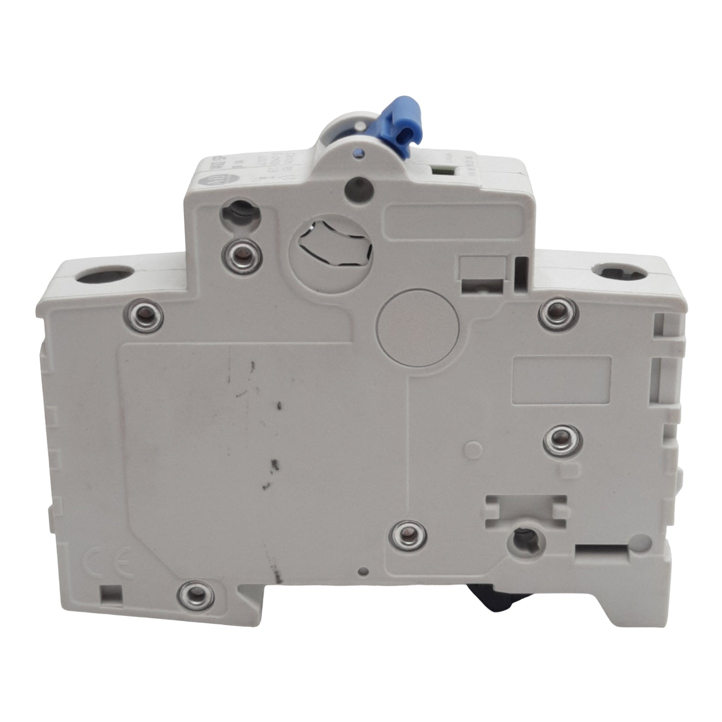 Used Allen Bradley 1492-SPM1B010 Circuit Breaker, 1-Pole, 1A 277VAC/48VDC, DIN Rail