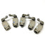 Used Lot of 5 Omron WLCA2 Roller Lever Limit Switches NO/NC DPST, 600VAC 10A
