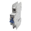 Used Allen Bradley 1489-A1C005 Circuit Breaker, 1-Pole, 0.5A 277VAC/48VDC, DIN Rail