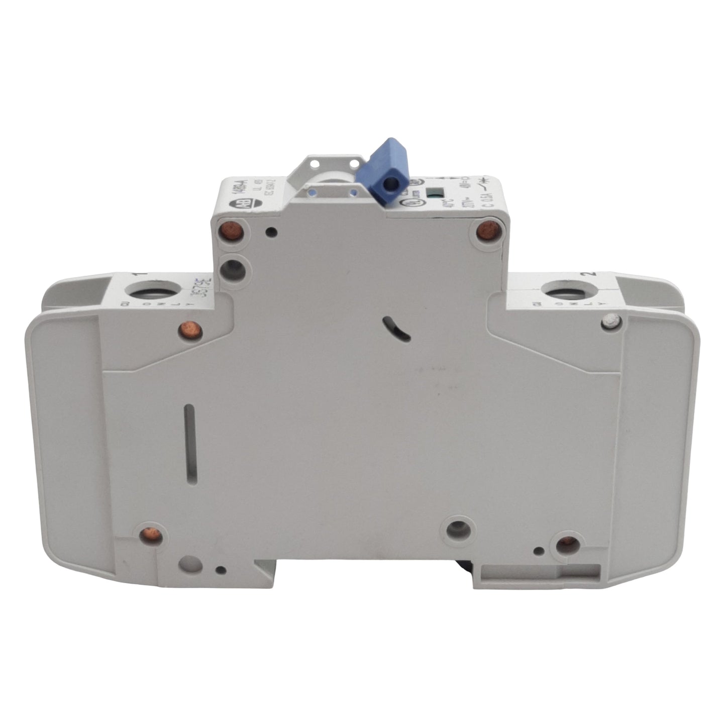 Used Allen Bradley 1489-A1C005 Circuit Breaker, 1-Pole, 0.5A 277VAC/48VDC, DIN Rail