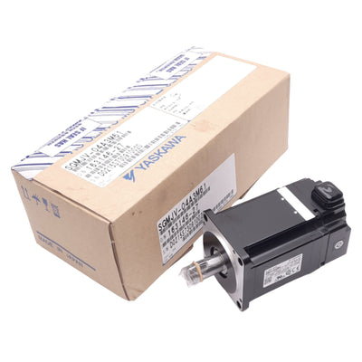 New Yaskawa SGMJV-04A3M61 Rotary Servo Motor, 400W, 200VAC 3ph, 6000rpm Max