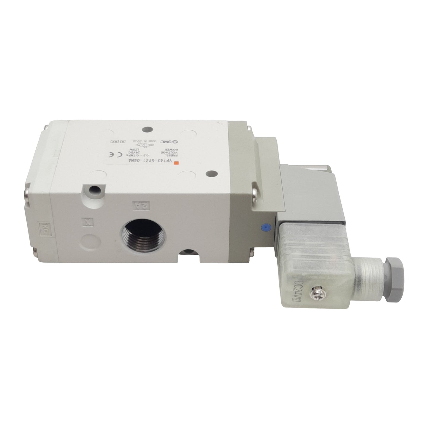 New SMC VP742-5YZ1-04NA Solenoid Valve NC 3/2-Way, 1/2in NPT, 0.2-0.7MPa, 24VDC Coil