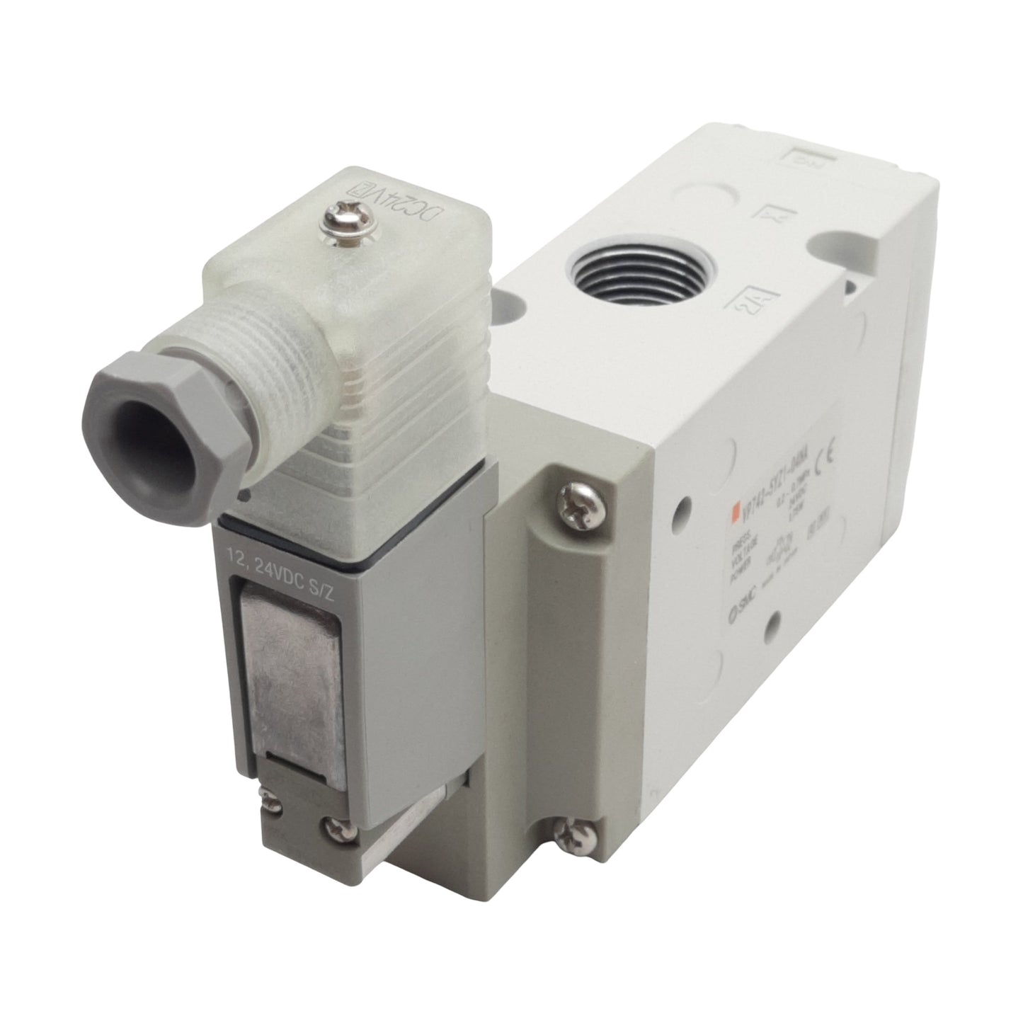 New SMC VP742-5YZ1-04NA Solenoid Valve NC 3/2-Way, 1/2in NPT, 0.2-0.7MPa, 24VDC Coil