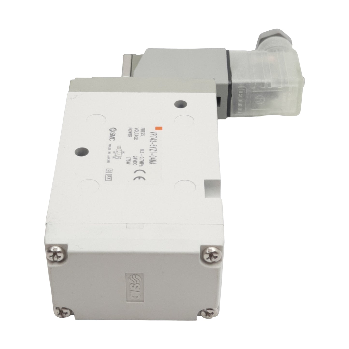 New SMC VP742-5YZ1-04NA Solenoid Valve NC 3/2-Way, 1/2in NPT, 0.2-0.7MPa, 24VDC Coil