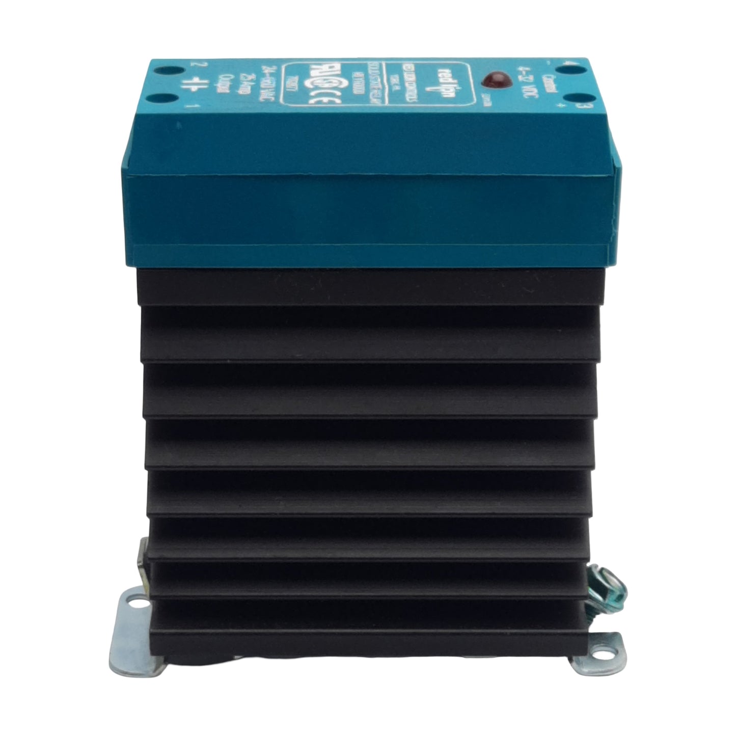 New Red Lion RLY60000 Heatsink Solid-State Relay, 4-32VDC In, 25A 24-660VAC Out