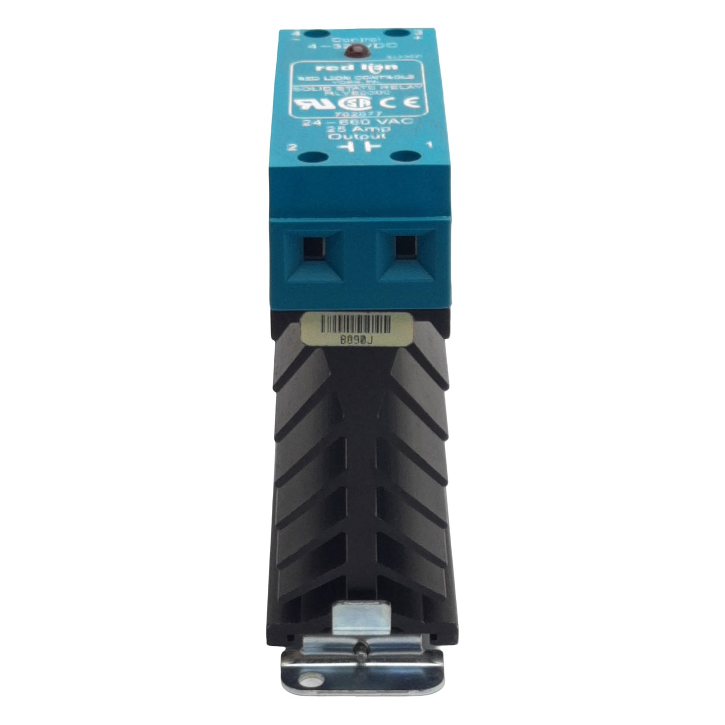 New Red Lion RLY60000 Heatsink Solid-State Relay, 1-PH 4-32VDC In, 25A 24-660VAC Out
