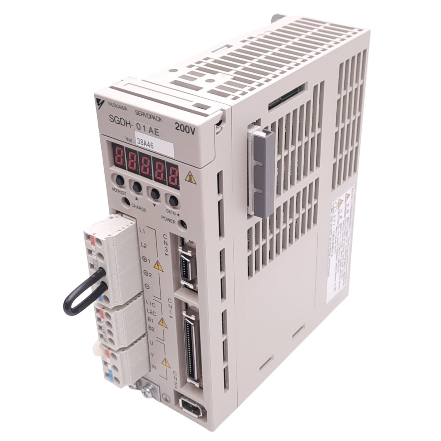 New Yaskawa SGDH-01AE Sigma II SERVOPACK Servo Drive, 200-230VAC In, 0-230VAC 3Ø Out