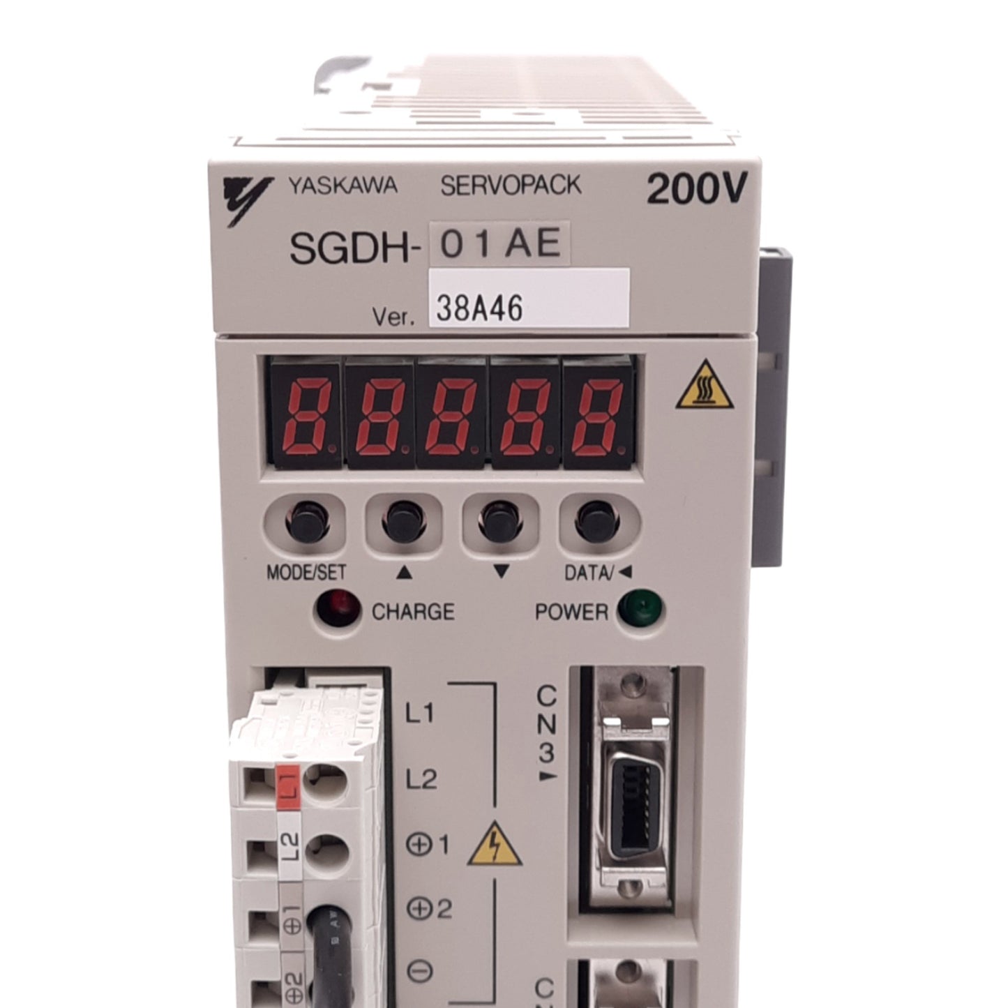 New Yaskawa SGDH-01AE Sigma II SERVOPACK Servo Drive, 200-230VAC In, 0-230VAC 3Ø Out