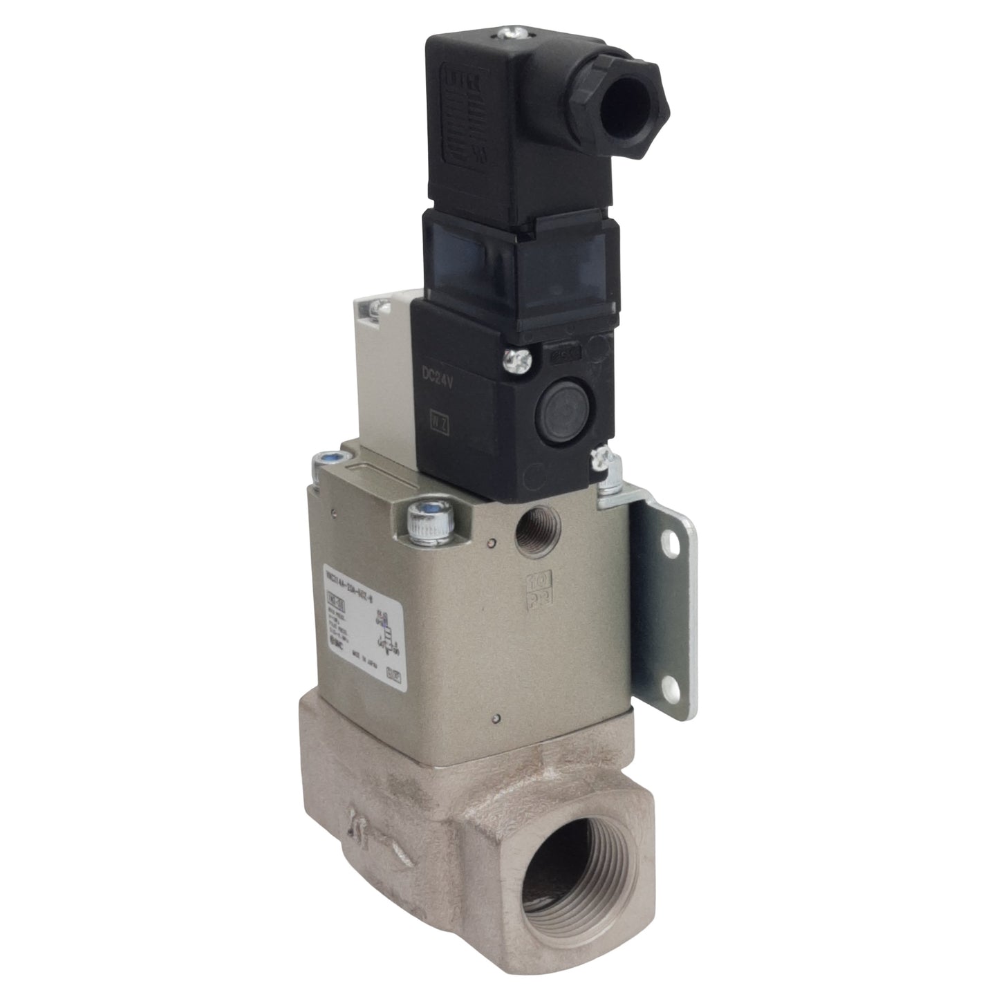 New SMC VNC314A-20A-5DZ-B Solenoid Process Valve, N.C., 1MPa, Rc 3/4in, 24VDC Coil