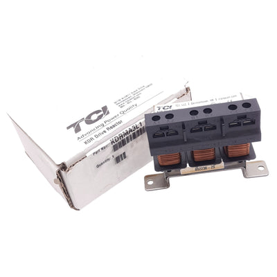 New TCI Allient KDRMA3L1 KDR Drive Reactor, 480VAC, 3-Phase, 1/2hp, 1.6A Max