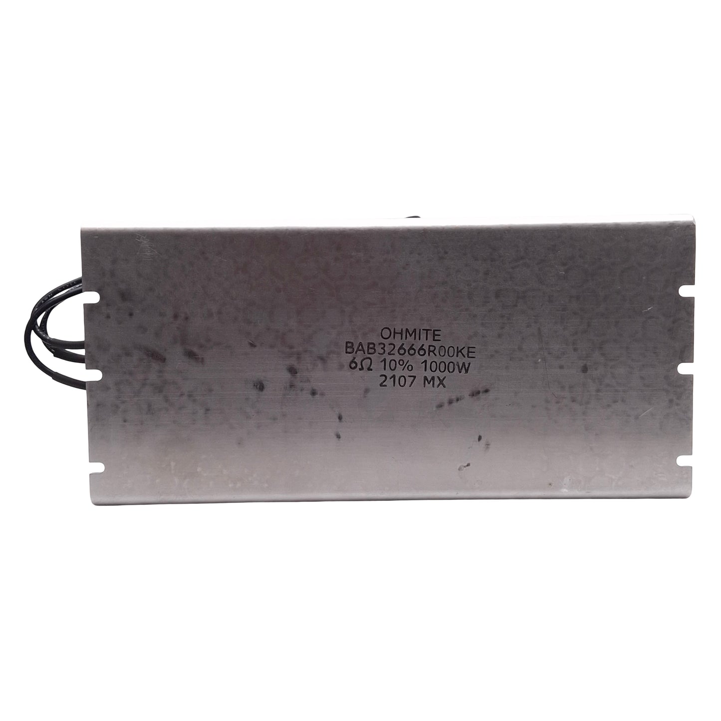 New Ohmite BAB32666R00KE Aluminum Wirewound Braking Resistor, 1000W, 6 Ohms ± 10%