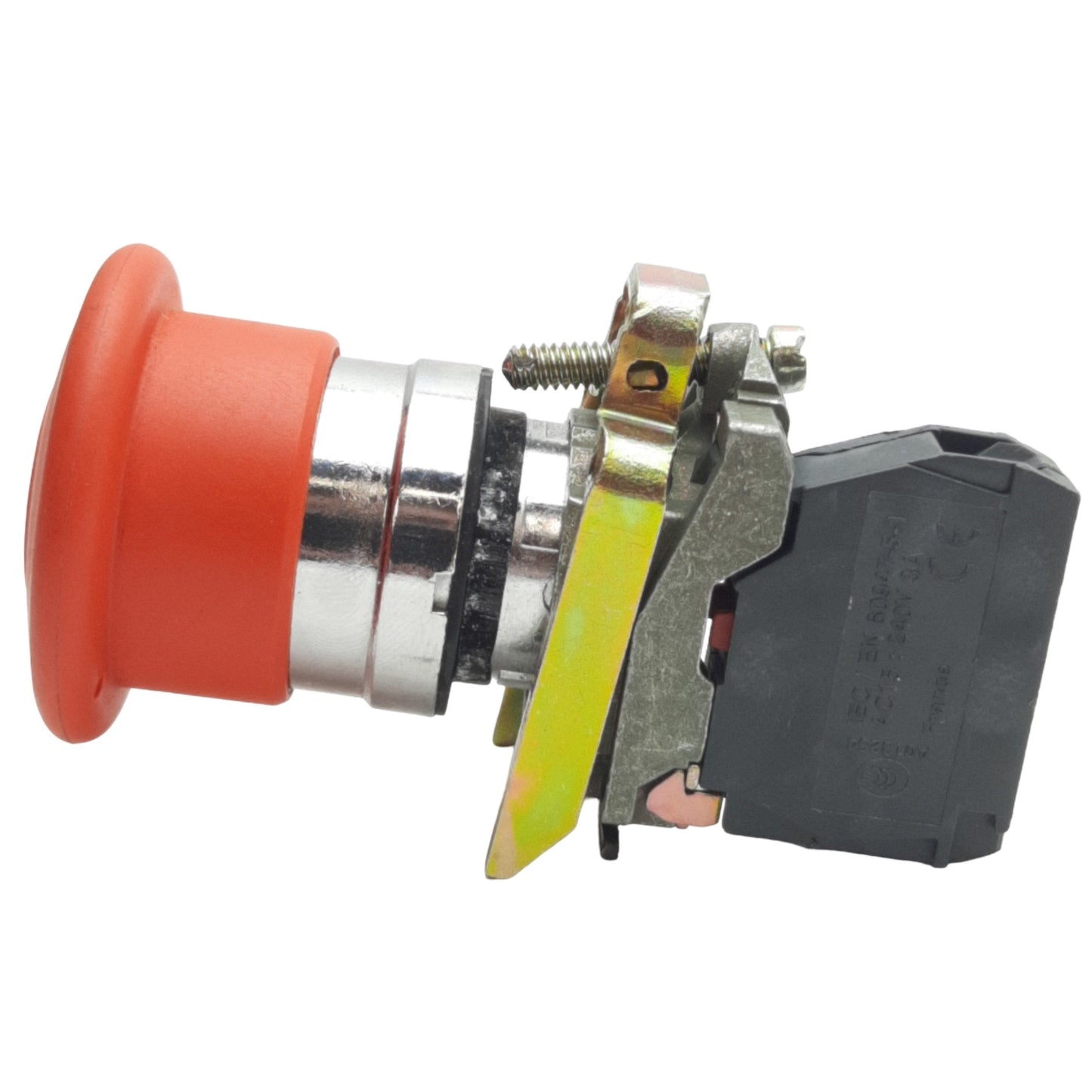 Used Telemecanique XB4BT842 Red E-Stop Maintained Push Button ø22mm, 1NC, 600V 10A