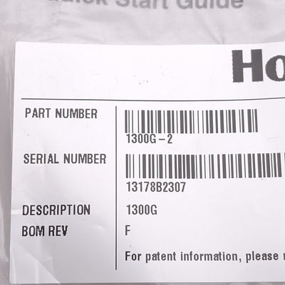 New Honeywell 1300G-2 Hyperion Handheld Barcode Scanner 1D, 270scans/sec, RJ45, 5VDC