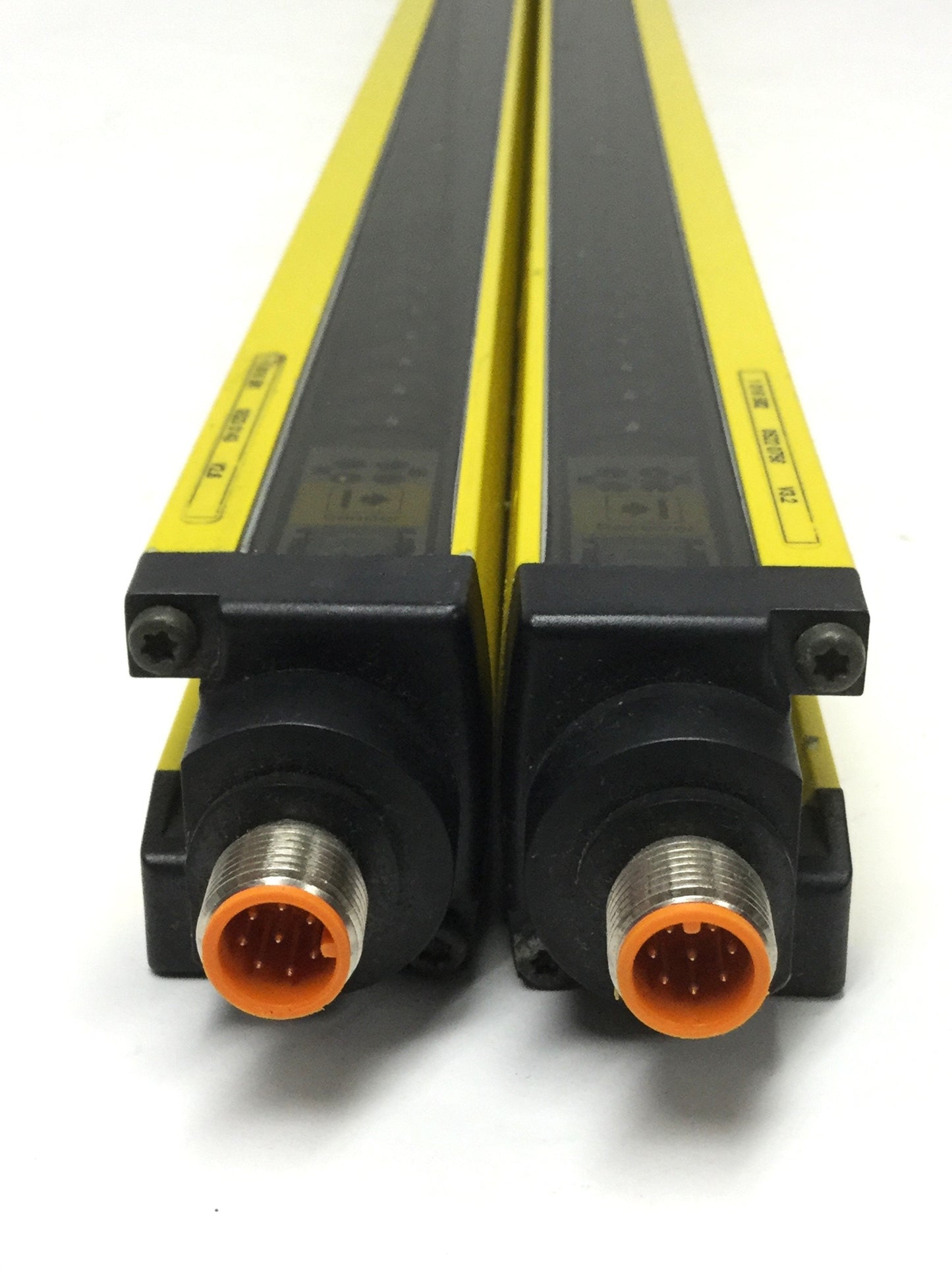 Used Sick C2000 750mm Safety Light Curtain Sender & Receiver Set Pair, 24VDC, PNP