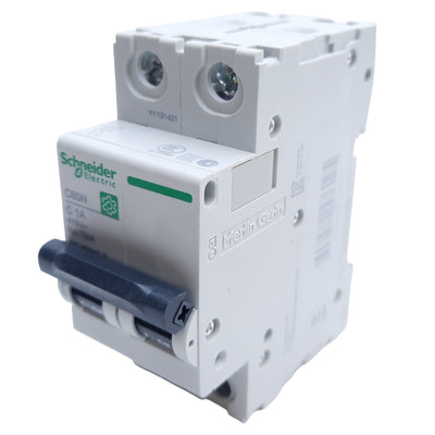 New Schneider Electric M9F11201 C60N Miniature Circuit Breaker, 1A 415V AC, 125V DC