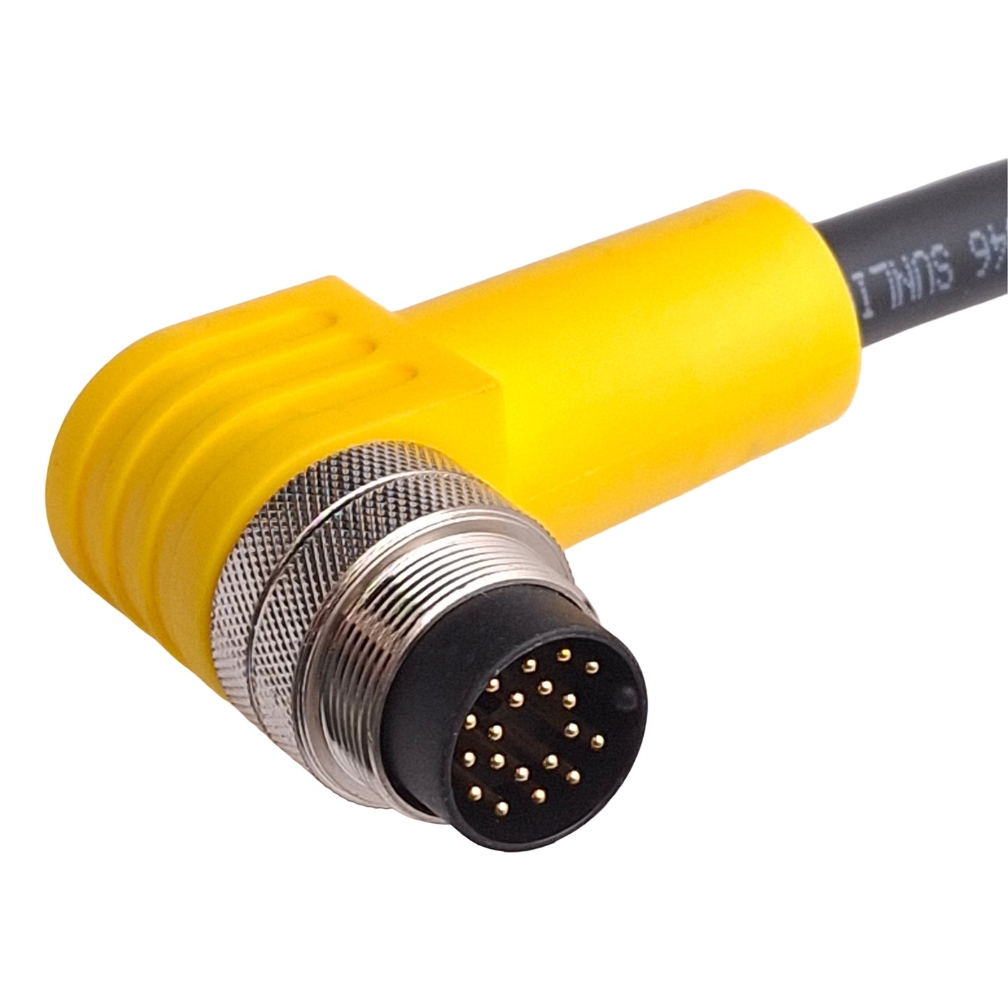 New Turck BSWM BKM 19-995-5 Extension Cordset, M16 Versafast 19-Pin, 30V 3A, 5m