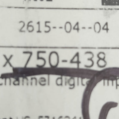 New WAGO 750-438 2-Channel Digital Input Module 24VDC, 1A, 2 Input, DIN Rail