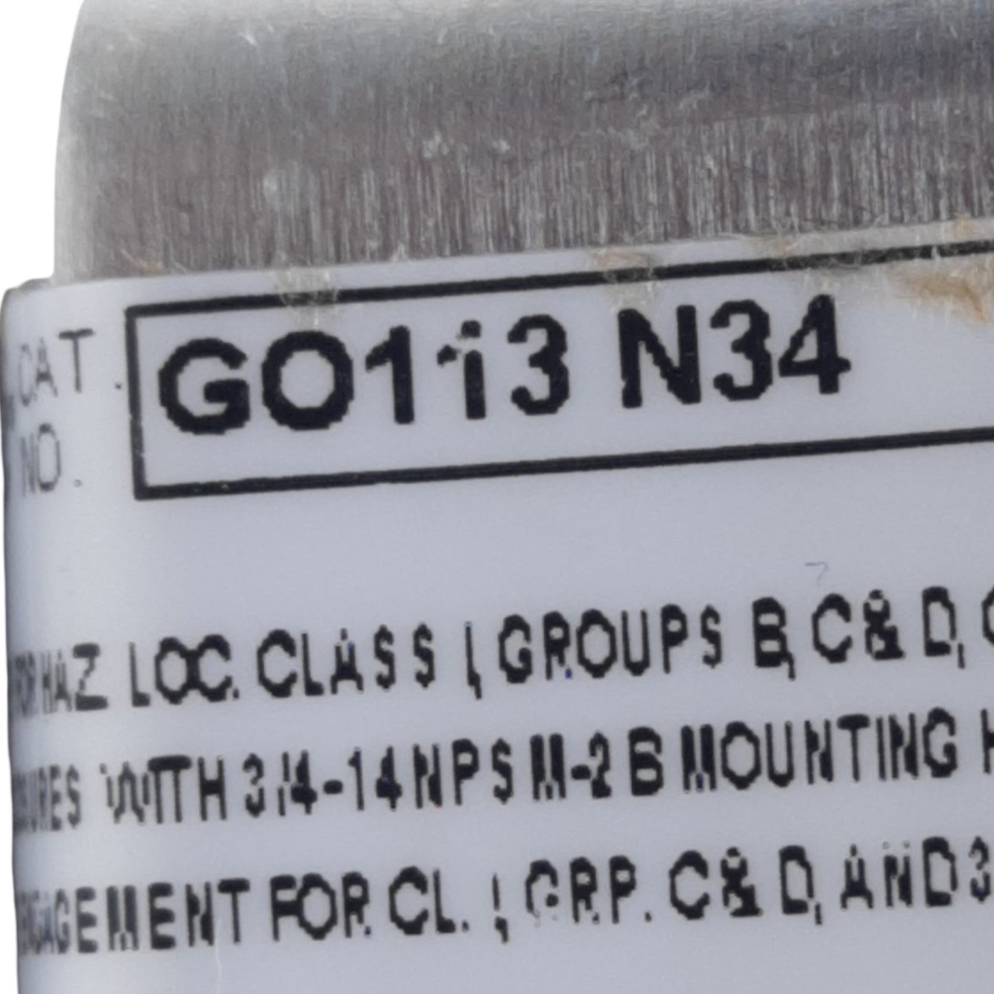 New – Open box Hubbell GO113-N34 Long Single-Turn Potentiometer & Operator, 3/4"-14 NPSM, 10kΩ