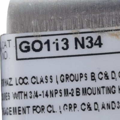 New – Open box Hubbell GO113-N34 Long Single-Turn Potentiometer & Operator, 3/4"-14 NPSM, 10kΩ