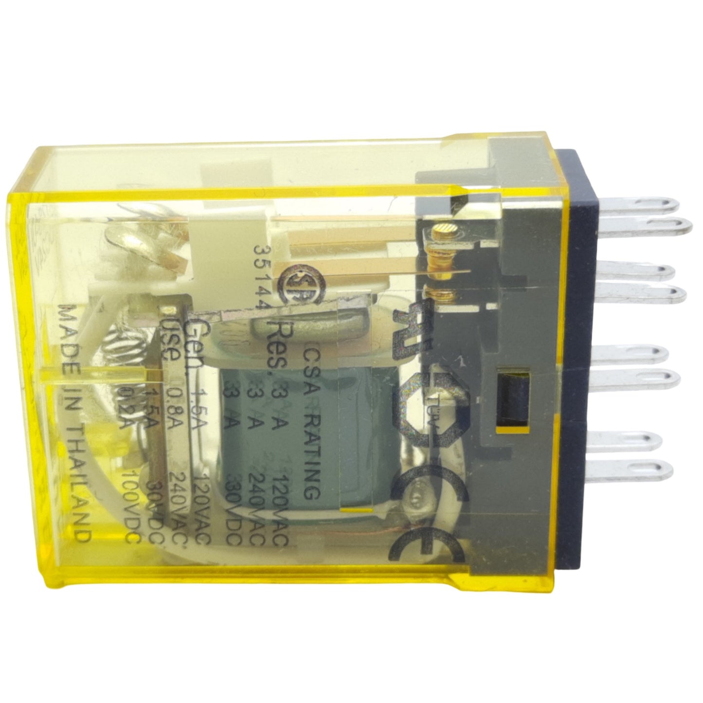 New – Open box Lot of 2 Idec RY2S-ULDC24V Power Relay General Purpose, DPDT, 240VAC, 24VDC Coil