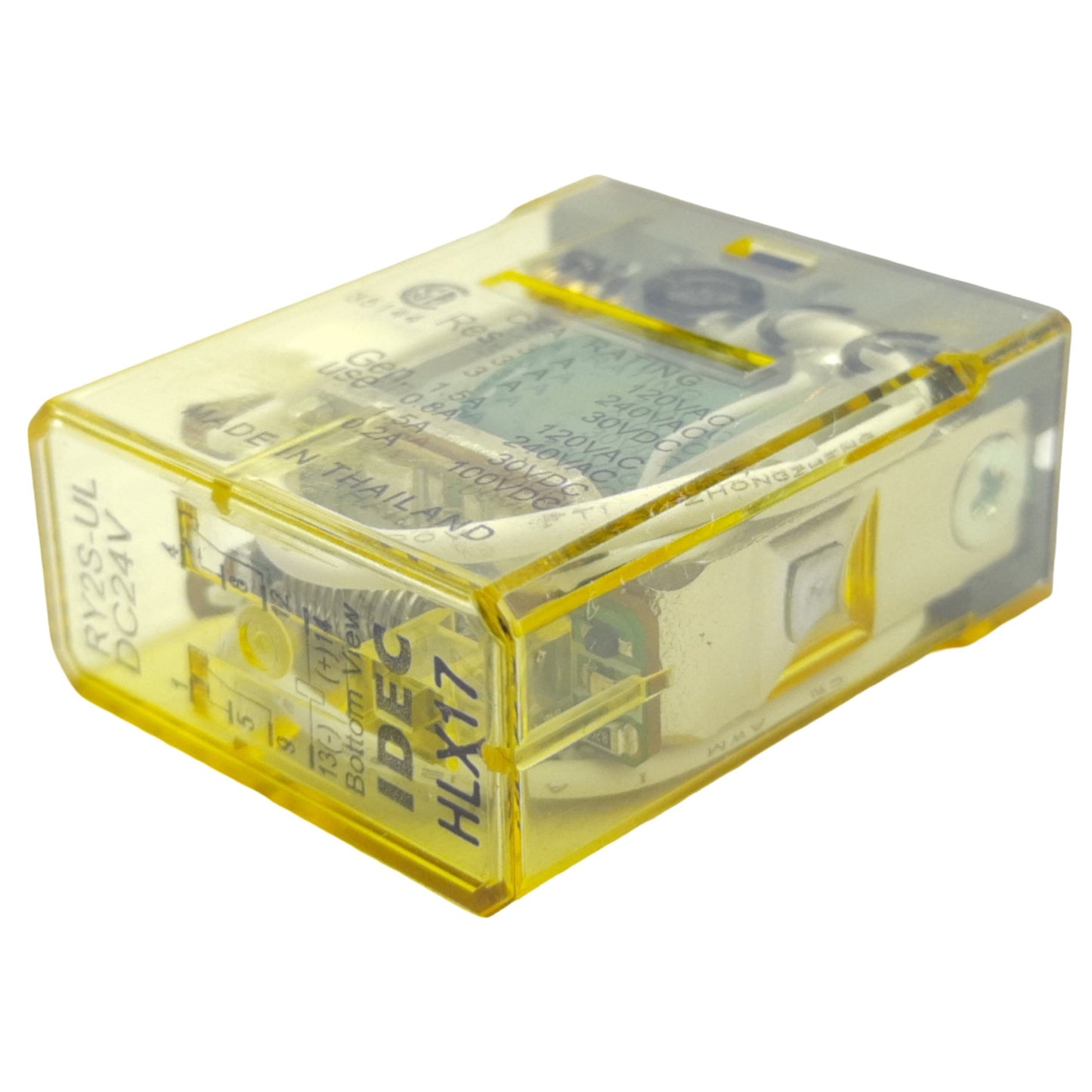 New – Open box Lot of 2 Idec RY2S-ULDC24V Power Relay General Purpose, DPDT, 240VAC, 24VDC Coil