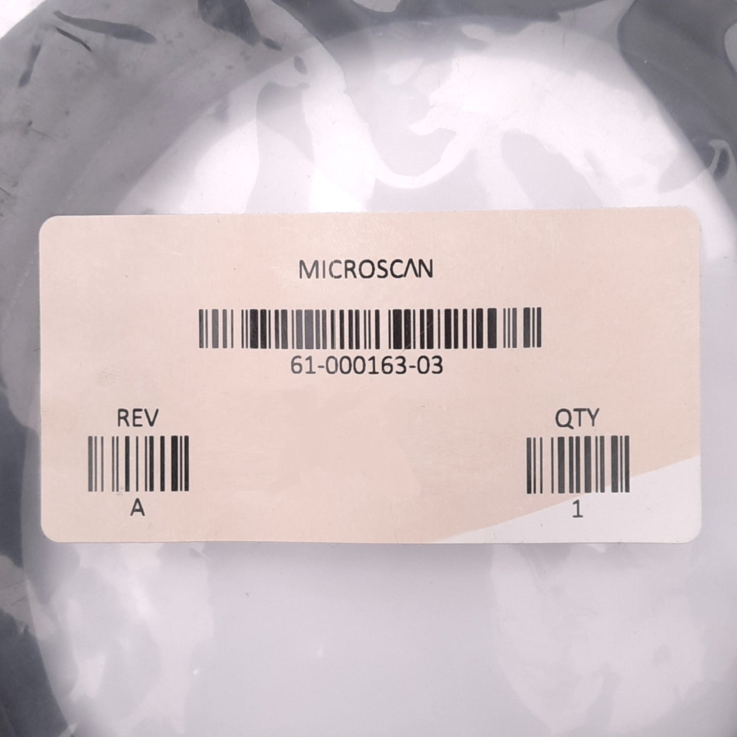 New Omron 61-000163-03 MICROSCAN Cable for Code Readers, M12 8-Pin Male to RJ45, 3m