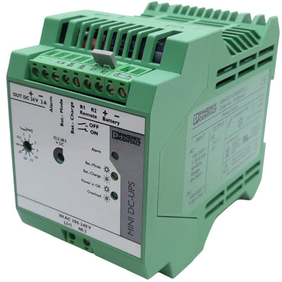 New – Open box Phoenix Contact 2866640 Power Supply, Input 100-240V AC, Output 2A 24V DC